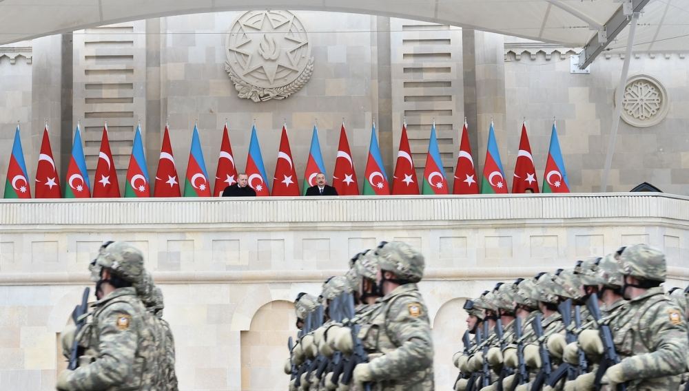 В Баку прошел Парад Победы с участием Президентов Ильхама Алиева и Реджепа Тайипа Эрдогана (ФОТО/ВИДЕО)