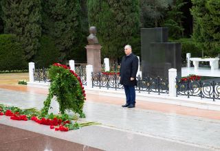 Сотрудники СГБ Азербайджана почтили светлую память общенационального лидера Гейдара Алиева (ФОТО)