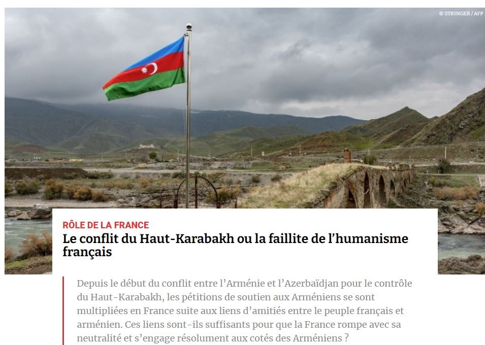 Подход официального Парижа к факту оккупации нелогичен и непонятен - председатель Дома Азербайджана