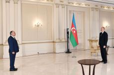 President Ilham Aliyev receives credentials of incoming Afghan ambassador (PHOTO)