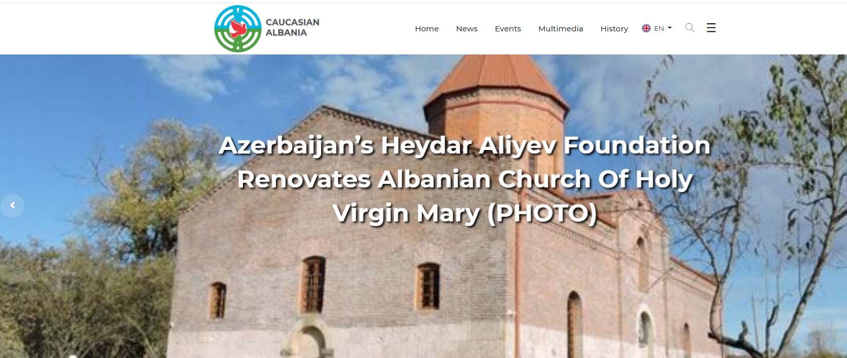 Website on heritage of Caucasian Albania launched (PHOTO)