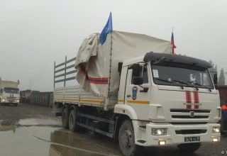 Russian humanitarian cargo delivered to Karabakh (PHOTOS)
