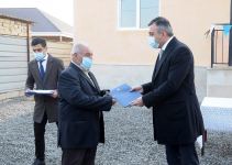 В Азербайджане семьям шехидов и инвалидам Карабахской войны предоставлено еще 57 частных домов (ФОТО)