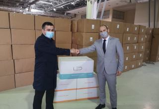 В Азербайджан доставлена очередная партия гуманитарной помощи из Израиля (ФОТО)