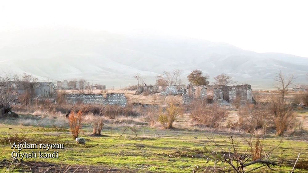 Azerbaijan shows footage from Giyasli village of Aghdam district (PHOTO/VIDEO)