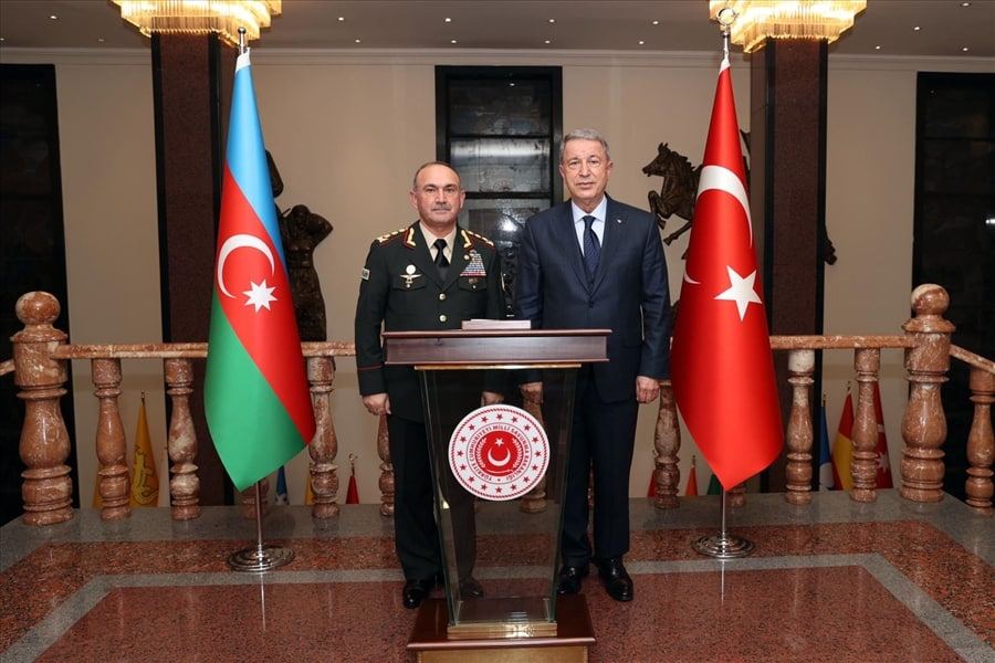 Состоялась встреча между замминистра обороны Азербайджана и министром нацобороны Турции (ФОТО)