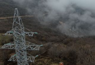 Azerbaijan's electricity supplier laying high-voltage line to liberated Shusha (VIDEO)