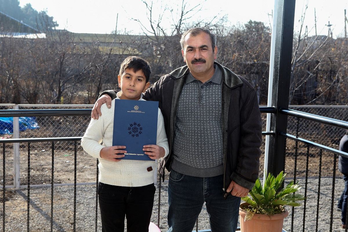 Еще 64 семьи шехидов и инвалидов Карабахской войны обеспечены жильем (ФОТО)