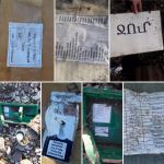 В Суговушане на территории бывшего армянского поста обнаружены  бомбы с белым фосфором (ФОТО)