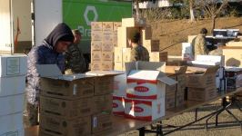 Следующим адресом акции Фонда Гейдара Алиева и сети супермаркетов Bravo в поддержку военнослужащих стал Ходжавенд (ФОТО)