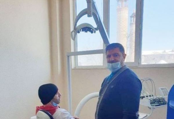 В Шуше около мечети Юхары Гевхар-ага открылся стоматологический кабинет (ФОТО)