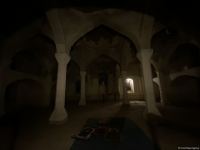 Ночной вид на Агдамскую Джума-мечеть  (ФОТО)