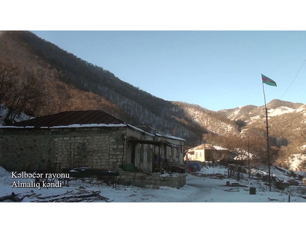 Azerbaijan shares footage from liberated Almalyg village of Kalbajar district (PHOTO/VIDEO)