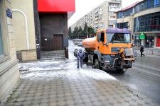 Улицы Баку в очередной раз были продезинфицированы (ФОТО) - Gallery Thumbnail