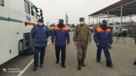 Azerbaijani, Russian squads undergo training before de-mining actions in Aghdam (PHOTO)
