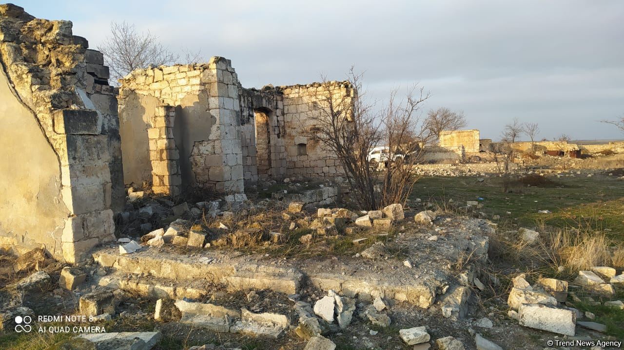 Ağdamın işğaldan azad edilən Qiyaslı kəndi (FOTO)