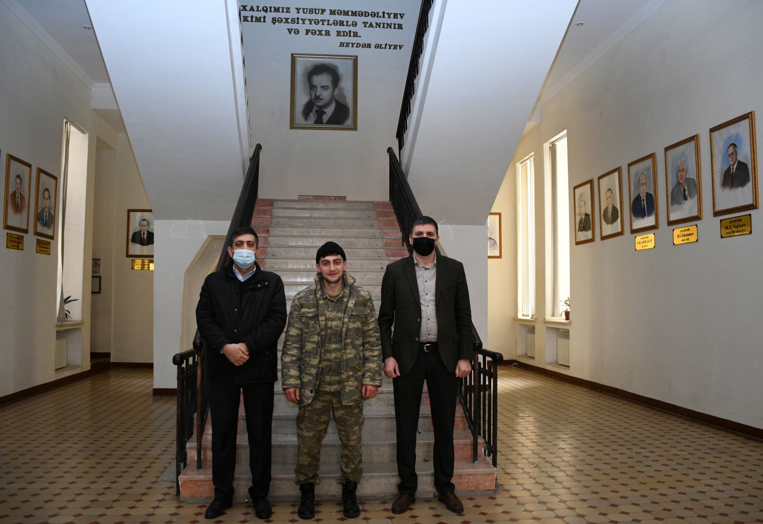 Герой Карабахской войны осуществил мечту своего деда - выдающегося ученого Исрафила Мамедова (ФОТО) - Gallery Image