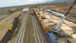 Дочерняя компания ЗАО «Азербайджанские железные дороги» увеличила перевалку грузов на терминале Астара (ФОТО)