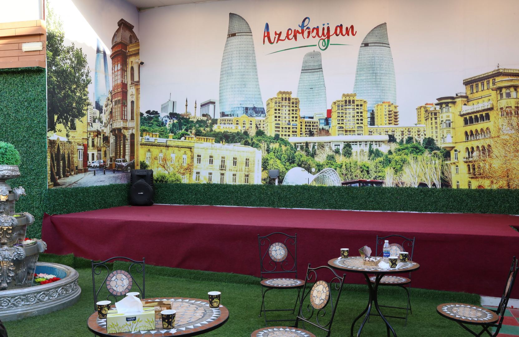 Азербайджанская продукция на международной ярмарке в Дубае (ФОТО) - Gallery Image