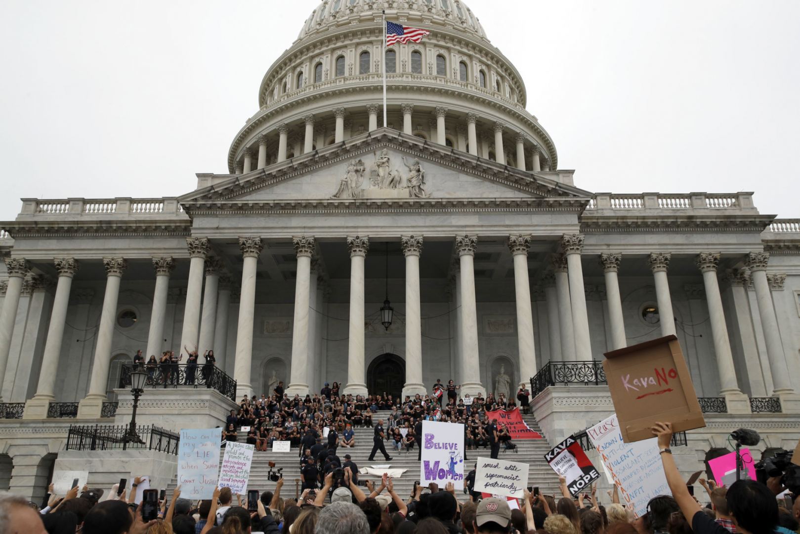 U.S. Capitol put on lockdown as pro-Trump demonstrators storm the Capitol