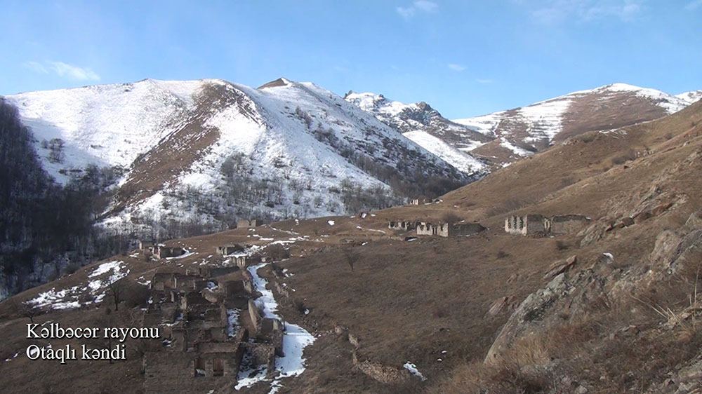 Azerbaijan shares footage from Otagli village of Kalbajar district (PHOTO/VIDEO)