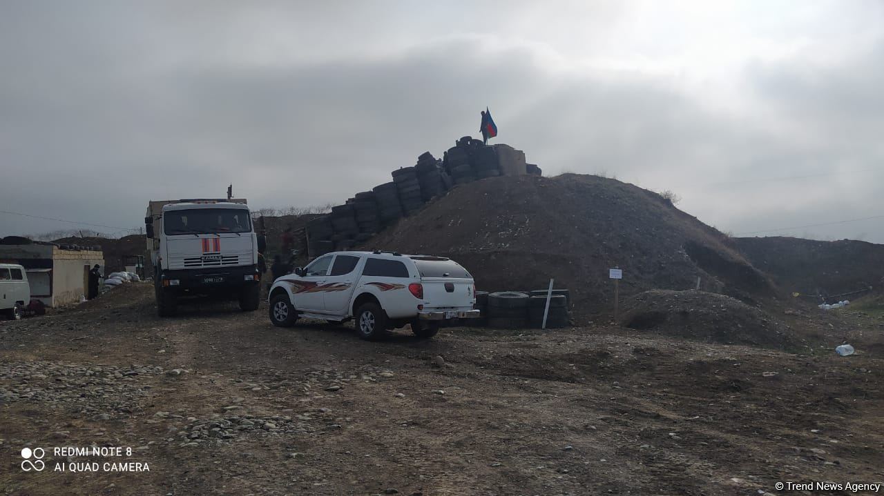 Russian official talks de-mining work in Azerbaijan's liberated Aghdam district (PHOTO/VIDEO)
