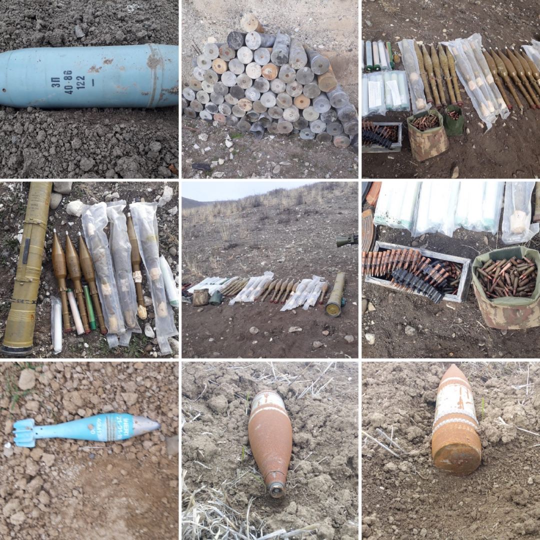 Azerbaijan discloses number of anti-infantry mines found since Sept.2020 (PHOTO) - Gallery Image