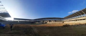 Завершается строительство стадиона в Сумгайыте (ФОТО) - Gallery Thumbnail