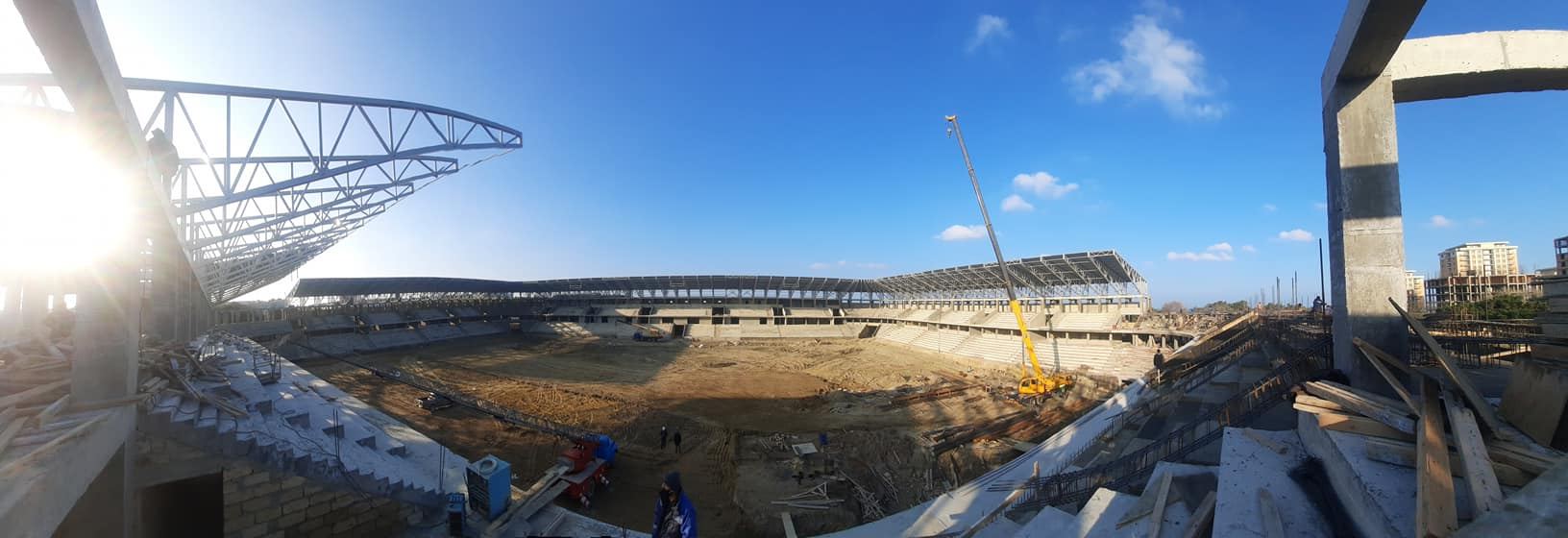 Завершается строительство стадиона в Сумгайыте (ФОТО) - Gallery Image