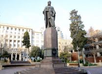 История создания знаменитого памятника Низами Гянджеви в Баку – интересные факты (ФОТО)