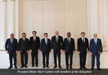 President Ilham Aliyev receives delegation led by ICESCO Director General (PHOTO) - Gallery Thumbnail