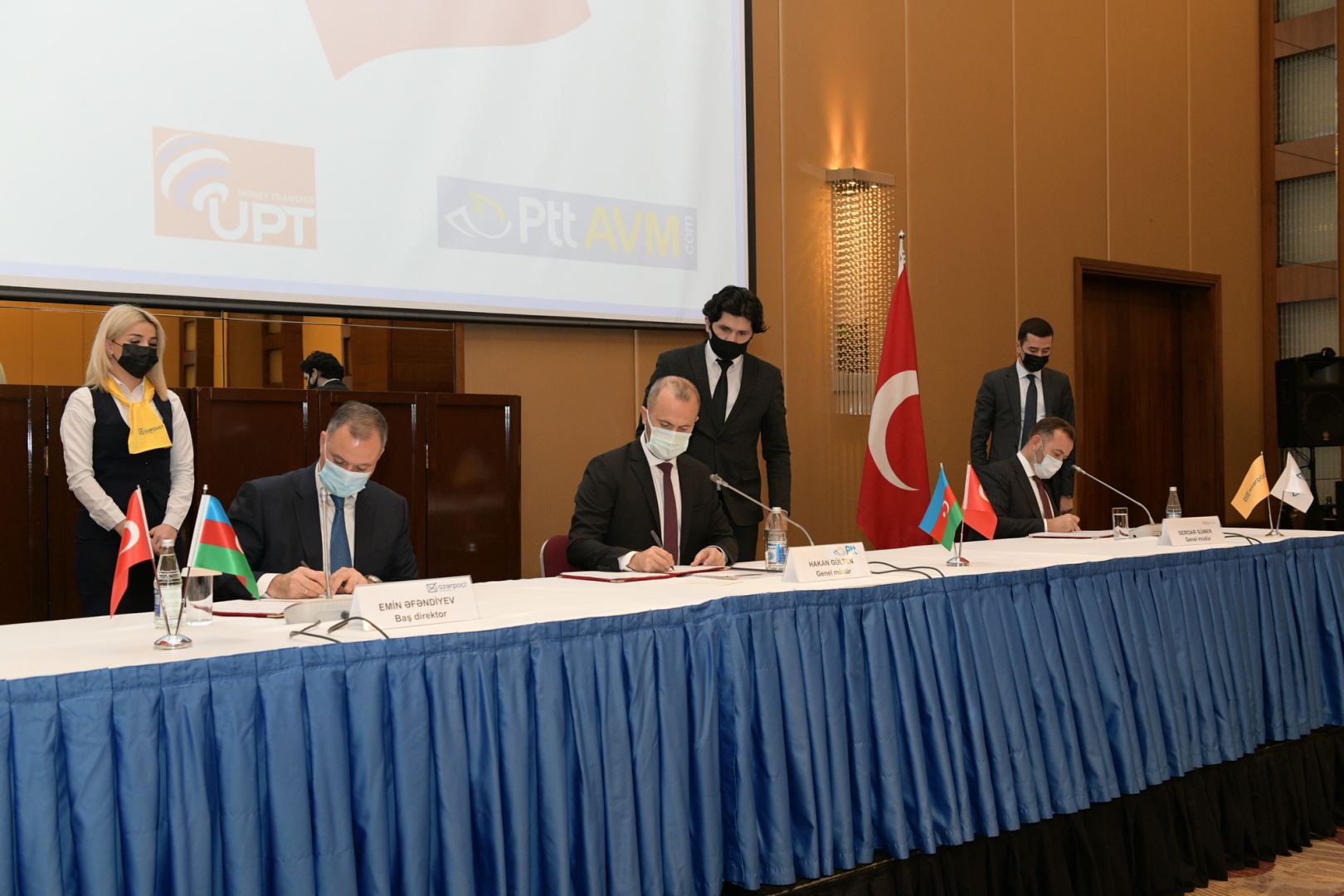 Новое соглашение между "Азерпочт" и турецкой PTT увеличит объем почтовых отправлений (ФОТО)