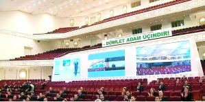 Президенты Туркменистана и Афганистана приняли участие в церемонии ввода в строй ряда совместных инфраструктурных объектов (ФОТО) - Gallery Thumbnail