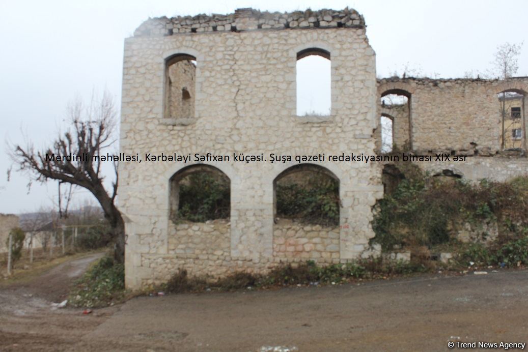 Armenians destroyed hundreds of historical, architectural monuments in Azerbaijan's Shusha - PHOTO (EXCLUSIVE)