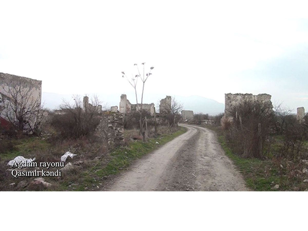 Видеокадры из села Гасымлы Агдамского района (ФОТО/ВИДЕО)
