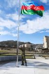 President Ilham Aliyev raises Azerbaijani flag in Shusha (PHOTOS)