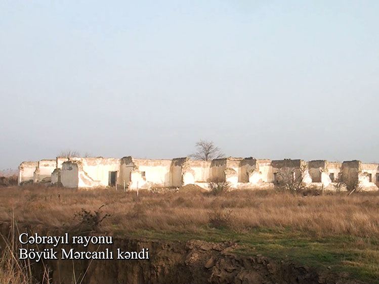 Azerbaijan shows video footage from Boyuk Marjanli village of Jabrayil district (PHOTO/VIDEO)