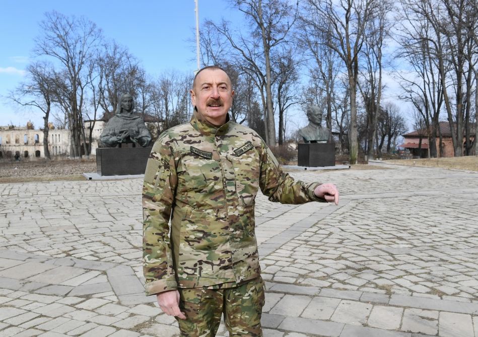 I have come to Shusha using the victory road - President Aliyev