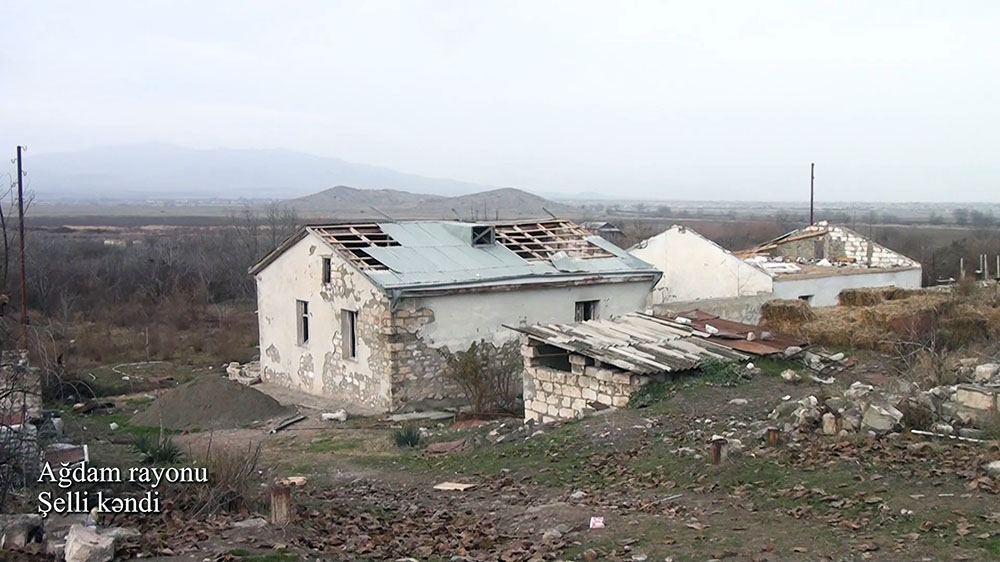 New footage from Azerbaijani Aghdam district's Shelli village issued (PHOTO/VIDEO)
