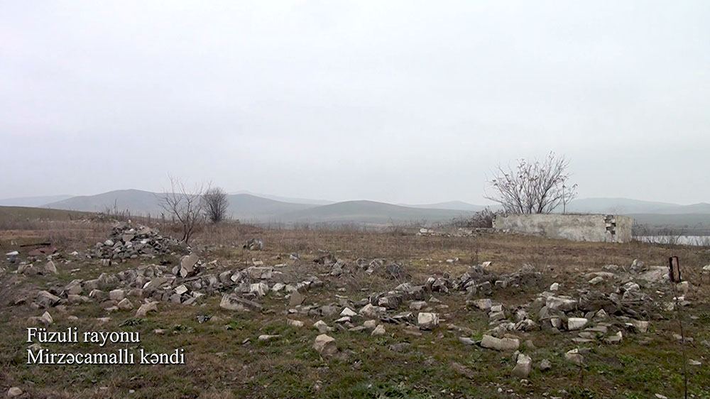 Füzuli rayonunun Mirzəcamallı kəndi (FOTO/VİDEO)