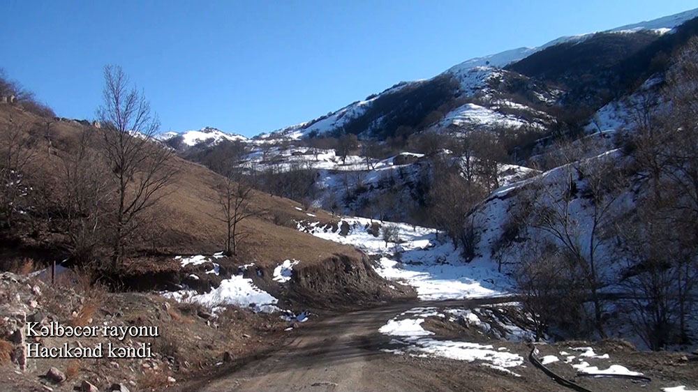 Видеокадры из села Гаджикенд Кельбаджарского района (ФОТО/ВИДЕО)