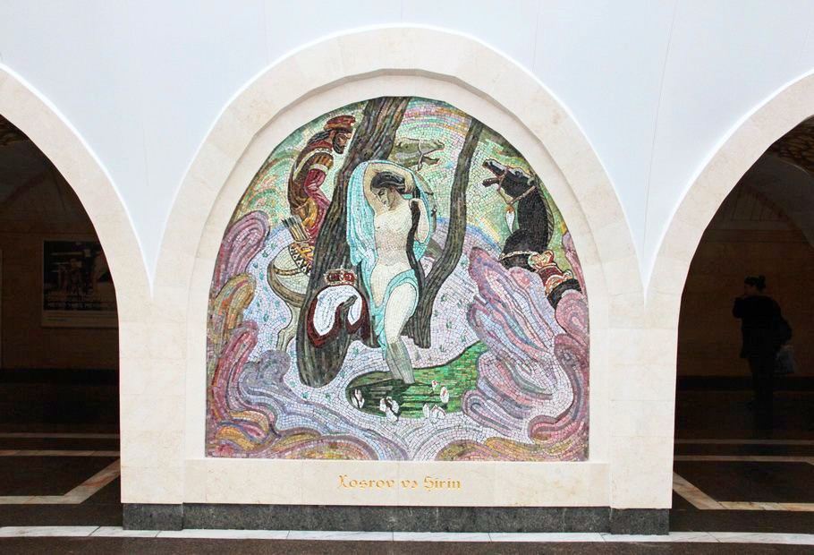 Метро "Низами Гянджеви" - музей под землей! В Европе каждая из мозаик оценивалась бы в миллион долларов (ФОТО)