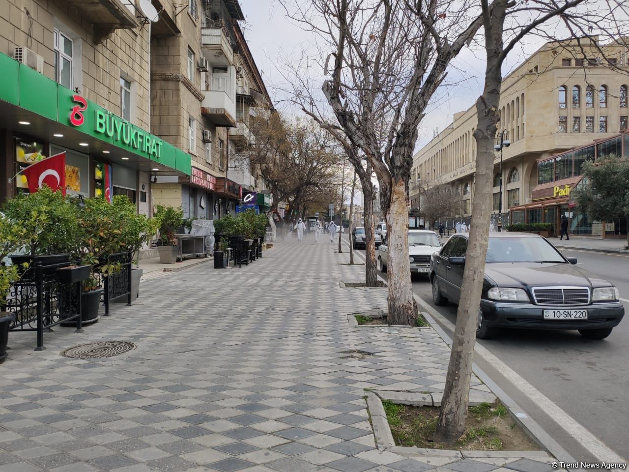 Улицы Баку в очередной раз были продезинфицированы (ФОТО)