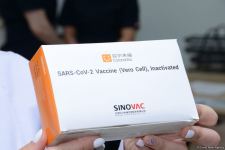 Azerbaijani medical workers undergoing vaccination from COVID-19 (PHOTOS)