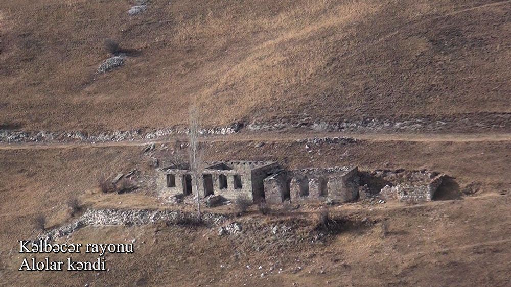 Azerbaijan shows footage from Alolar village of  Kalbajar district (PHOTO/VIDEO)