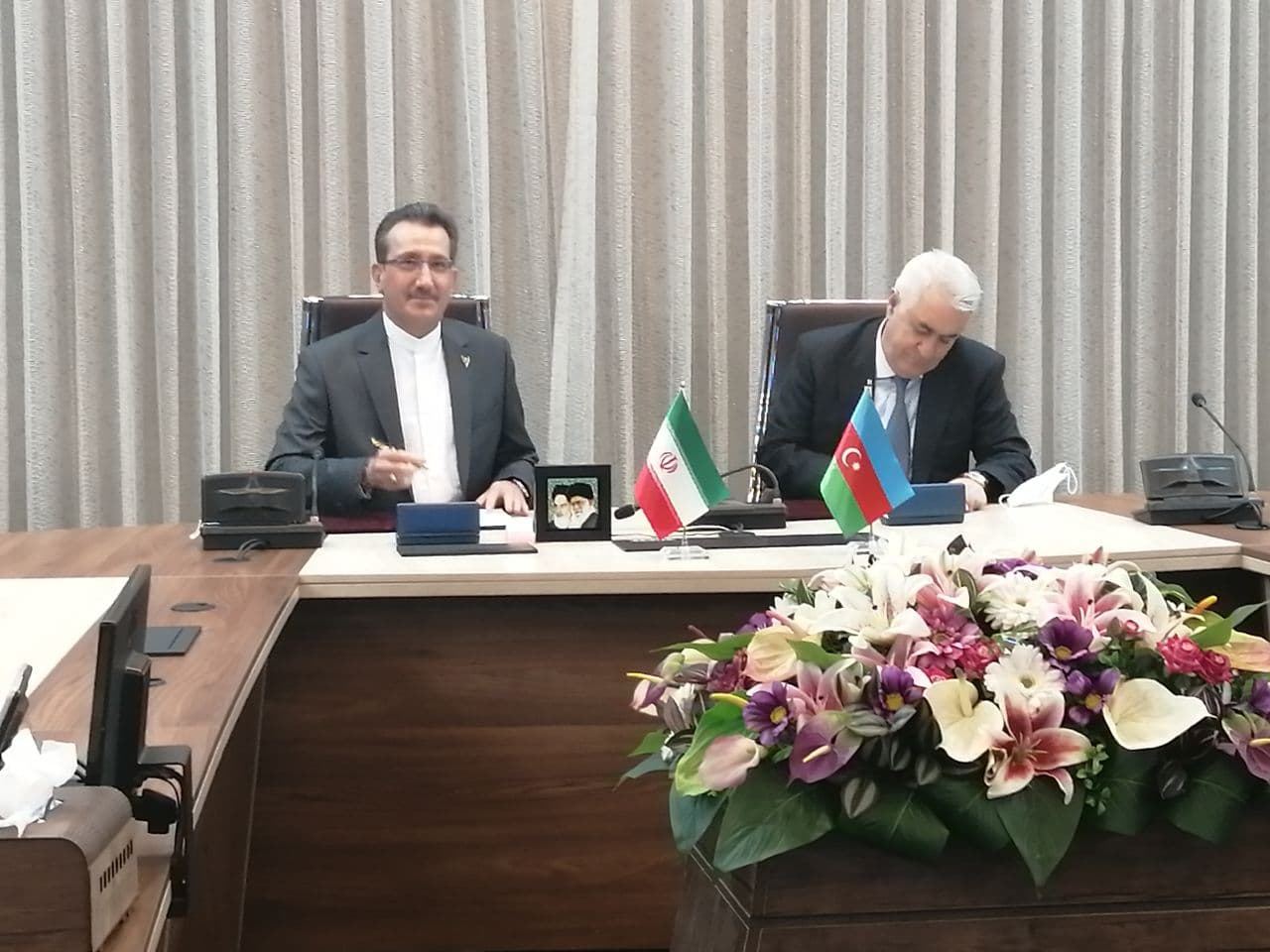 Azerbaijan and Iran signed cooperation memorandum on railway sector
