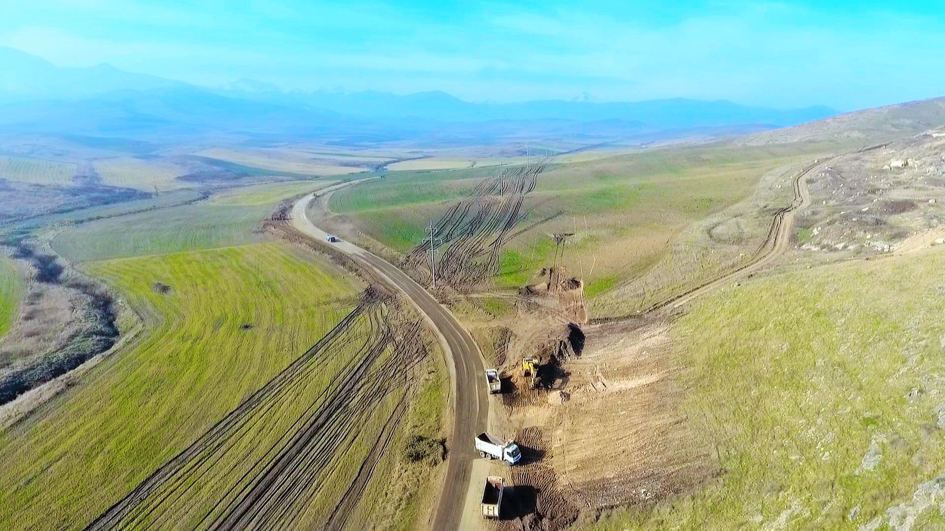 Azerbaijan's state agency talks current status of road construction to post-war Shusha (PHOTO)