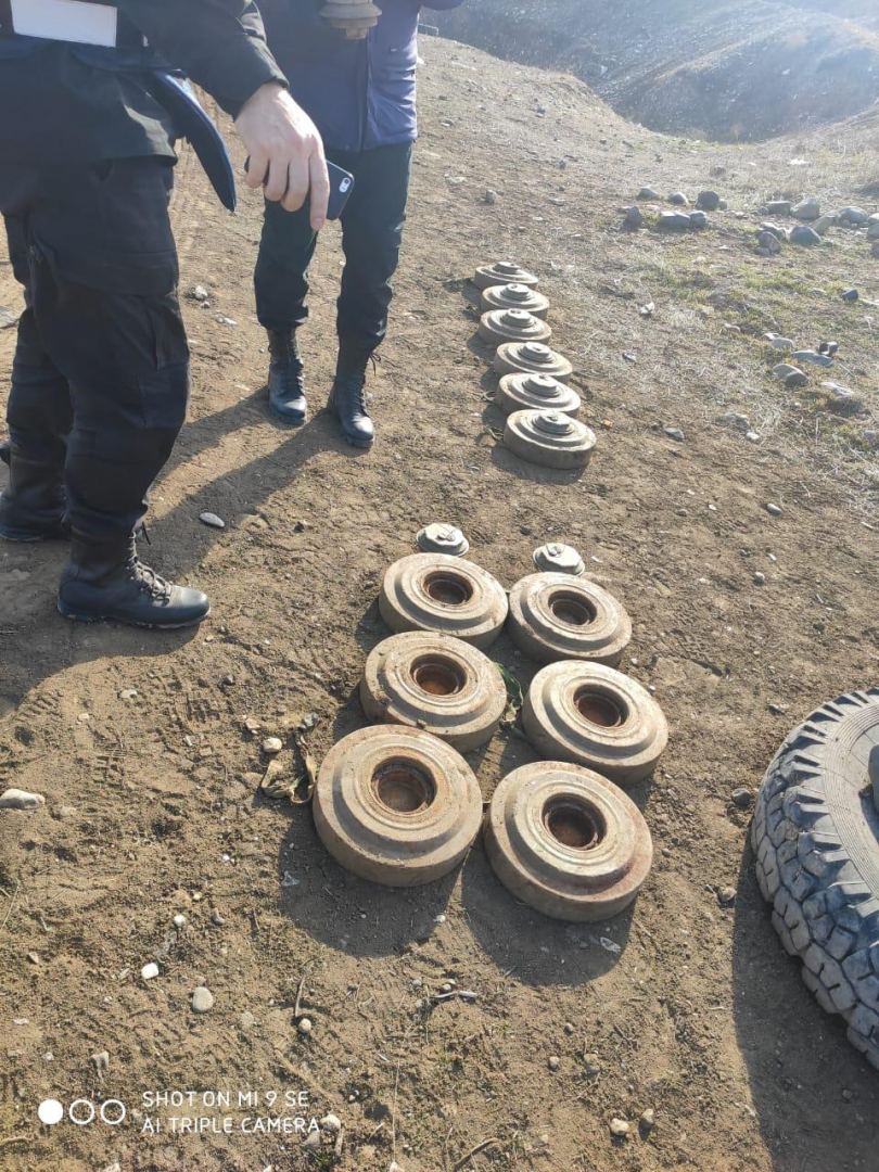 В результате деятельности российских и азербайджанских саперов обезврежено 210 мин (ФОТО)