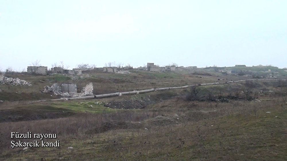 Füzuli rayonunun Şəkərcik kəndi (FOTO/VİDEO)