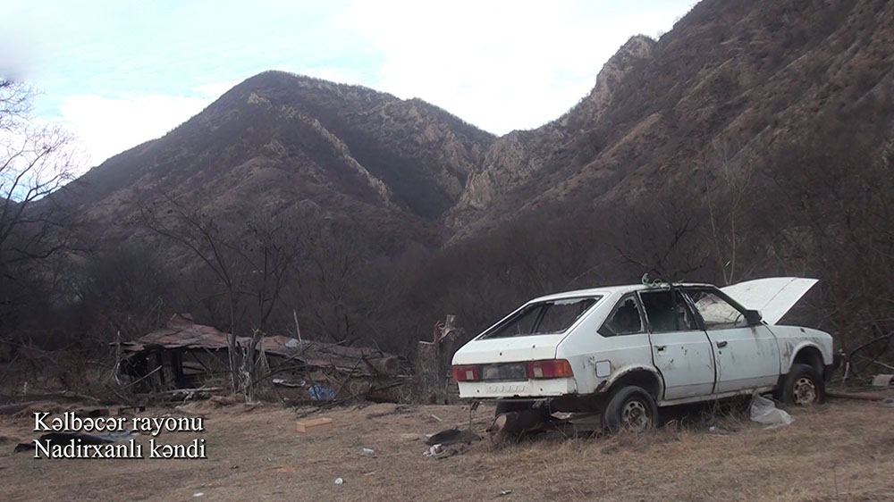 Azerbaijan shows footage from Nadirkhanli village of Kalbajar district (PHOTO/VIDEO)